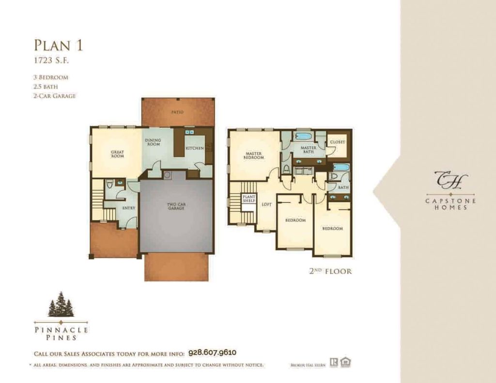 Pinnacle Pines Floorplans Flagstaff New Homes